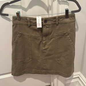 Banana Republic Olive Green Skirt